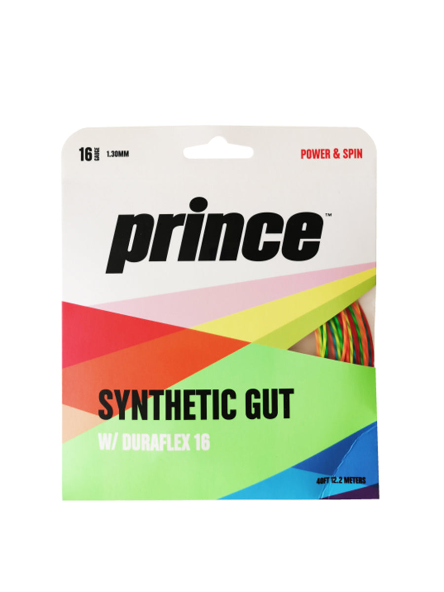 Synthetic Gut w/Duraflex Rainbow 16 彩虹線