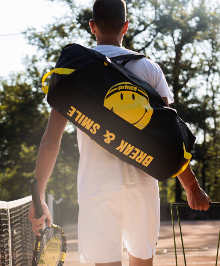 DUFFEL PRINCE X SMILEY BK