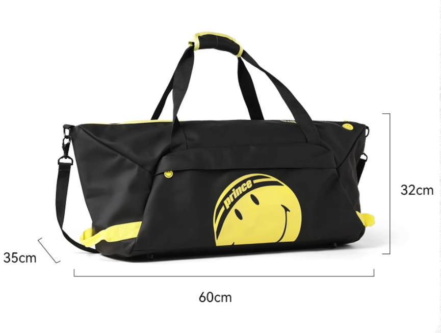 DUFFEL PRINCE X SMILEY BK