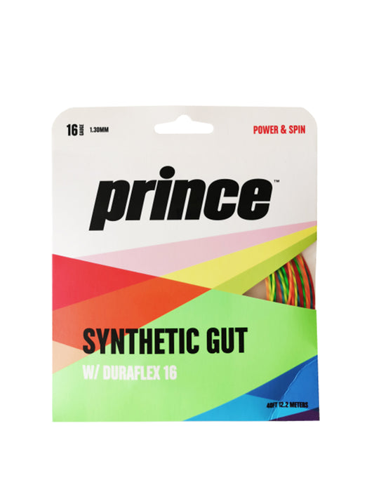 Synthetic Gut w/Duraflex Rainbow 16 彩虹線