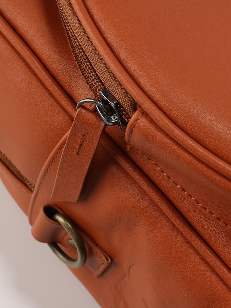 Vintage Leather Tennis Shoulder Bag
