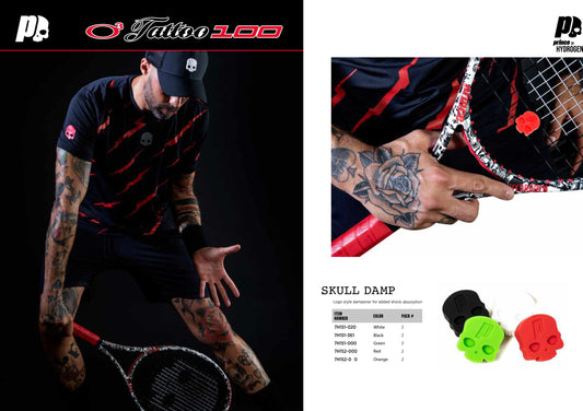 SKULLS DAMPENERS BLISTER 2pc
